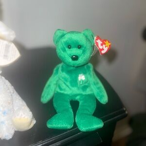 Ty Emerald Green Plush Bear
